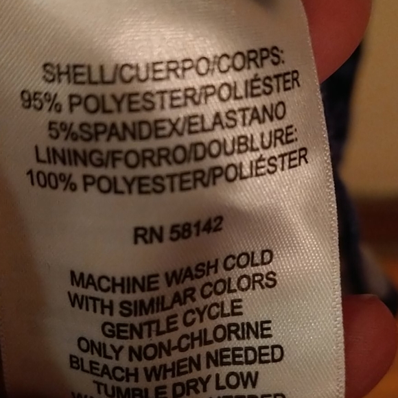 Blue Leopard Sleeveless Dress - Picture 3 of 3